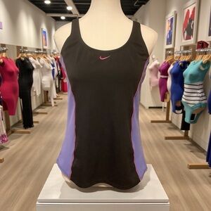 NIKE COLOUR SURGE POWERBACK TANKINI TOP/ Size L